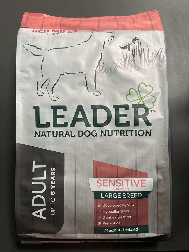 LEADER ADULT SENSITIVE SAUMON LARGE BREED 12kg